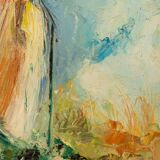 Post-Impressionist painting by Ch. Arnaud.