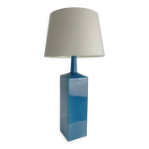 Le Klint Floor Lamp Model No. 357 in blue ceramic, glazed stoneware, Denmark
