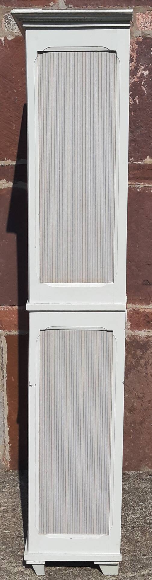 Wooden wardrobe.