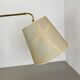 XXL adjustable Brass Wall Light Italy, 1950s