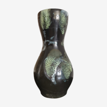 Vase en céramique vintage des années 50
