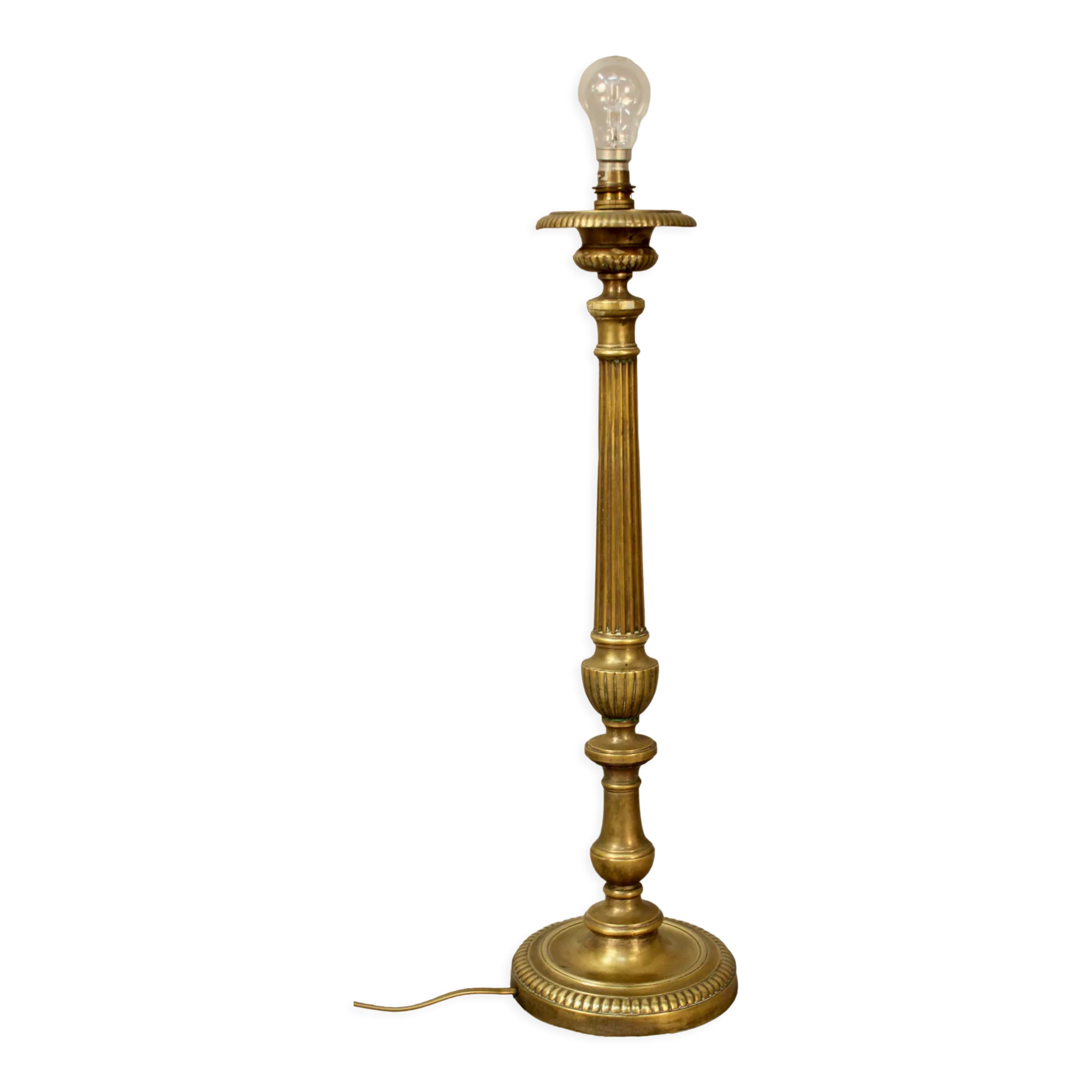 Bronze lamp XIXth
