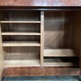Empire style row in mahogany and oak veneer