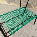 Vinyl record shelf, 50s/60s side table
