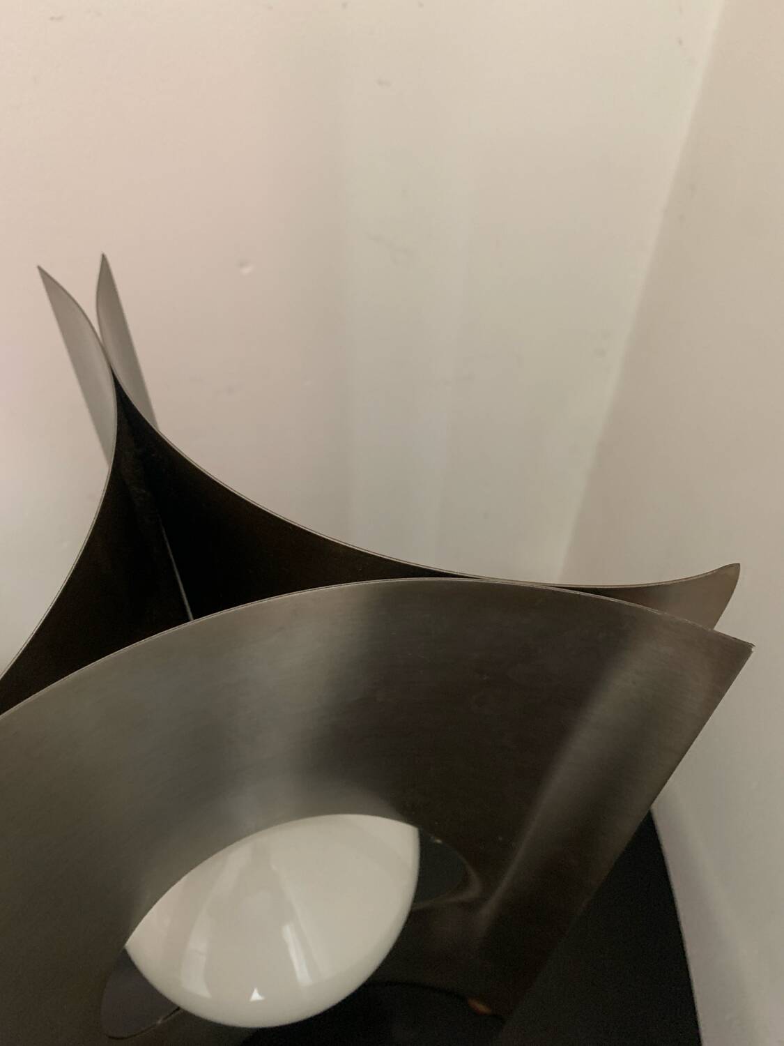 60s stainless steel lamp