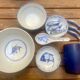 Complete set with Carpe Koi Blue design.
