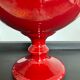 Vintage standing vase in glazed ceramic 70s