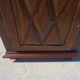 Louis XIII style corner cupboard