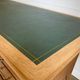 Vintage Mid-Century brass sabot ministerial/management desk