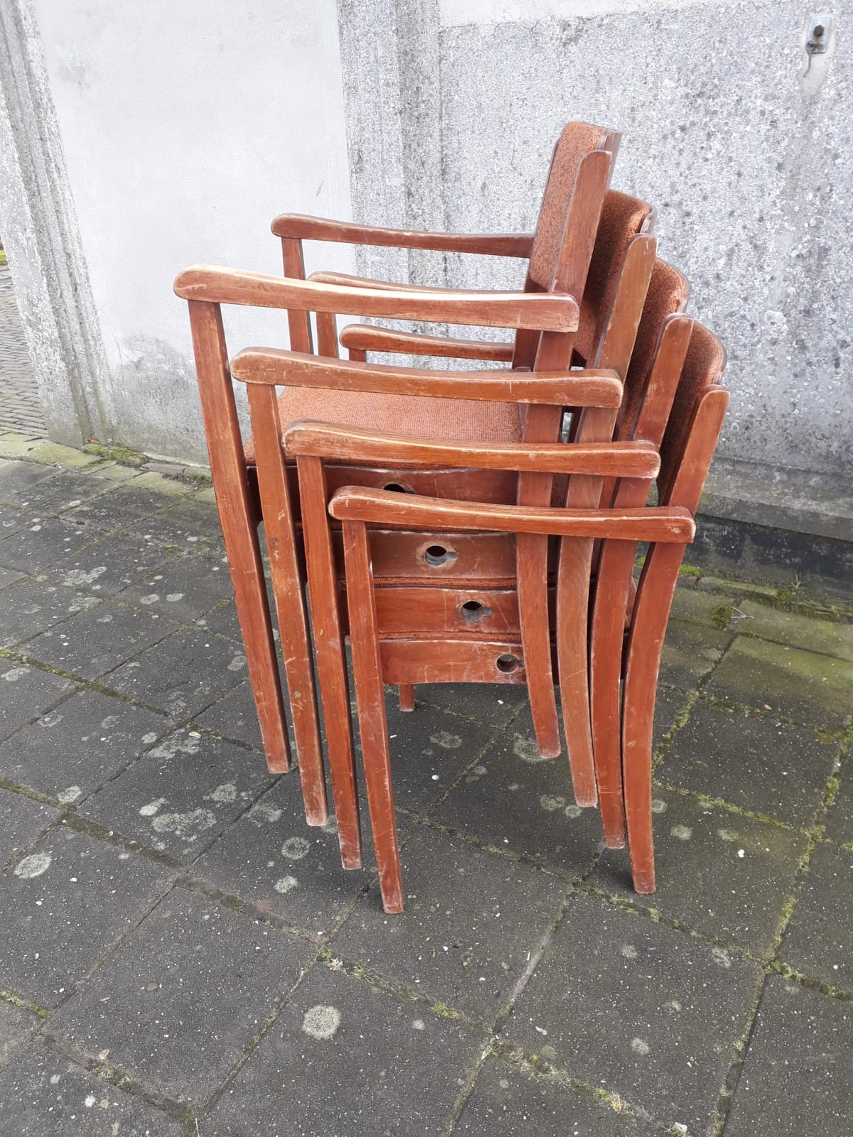 Four armchairs StaKo de Toekomst Dieverbrug 1950