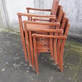 Four armchairs StaKo de Toekomst Dieverbrug 1950