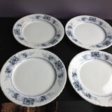 Set of 8 flat plates