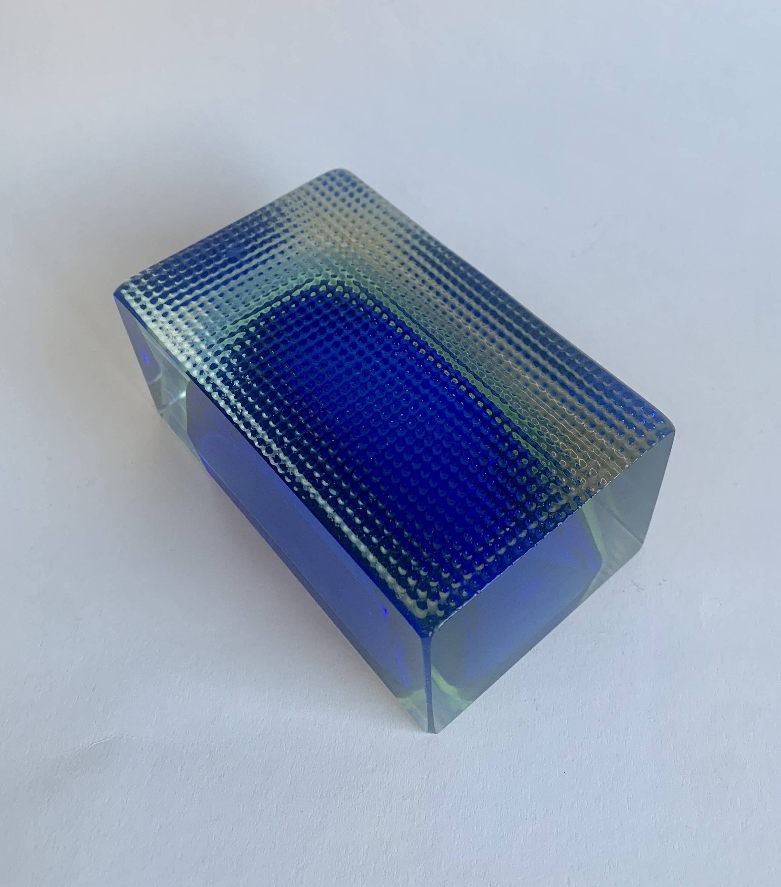 Murano Ashtray by Flavio Poli  1980s