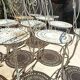 12 chaises Fermob 1900 et table Montmartre