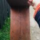 lot of 10 '30s bistro benches in pretty pattine fir