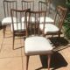 6 charles ramos chairs - 50s/60s