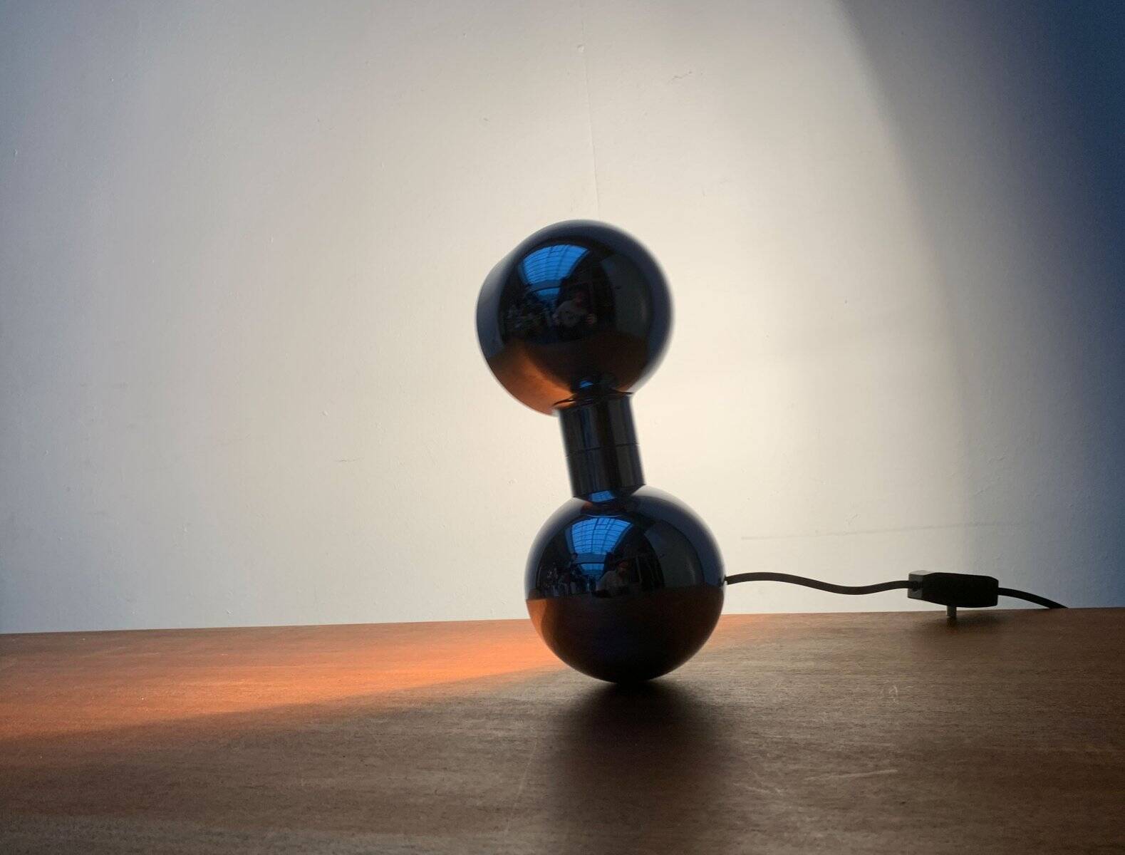 Lampe de table allemande de l'époque Space Age du milieu du siècle de Cosack