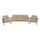 Danish 'Borneo' seats designed by Sven Ellekaer for Komfort, 1960s