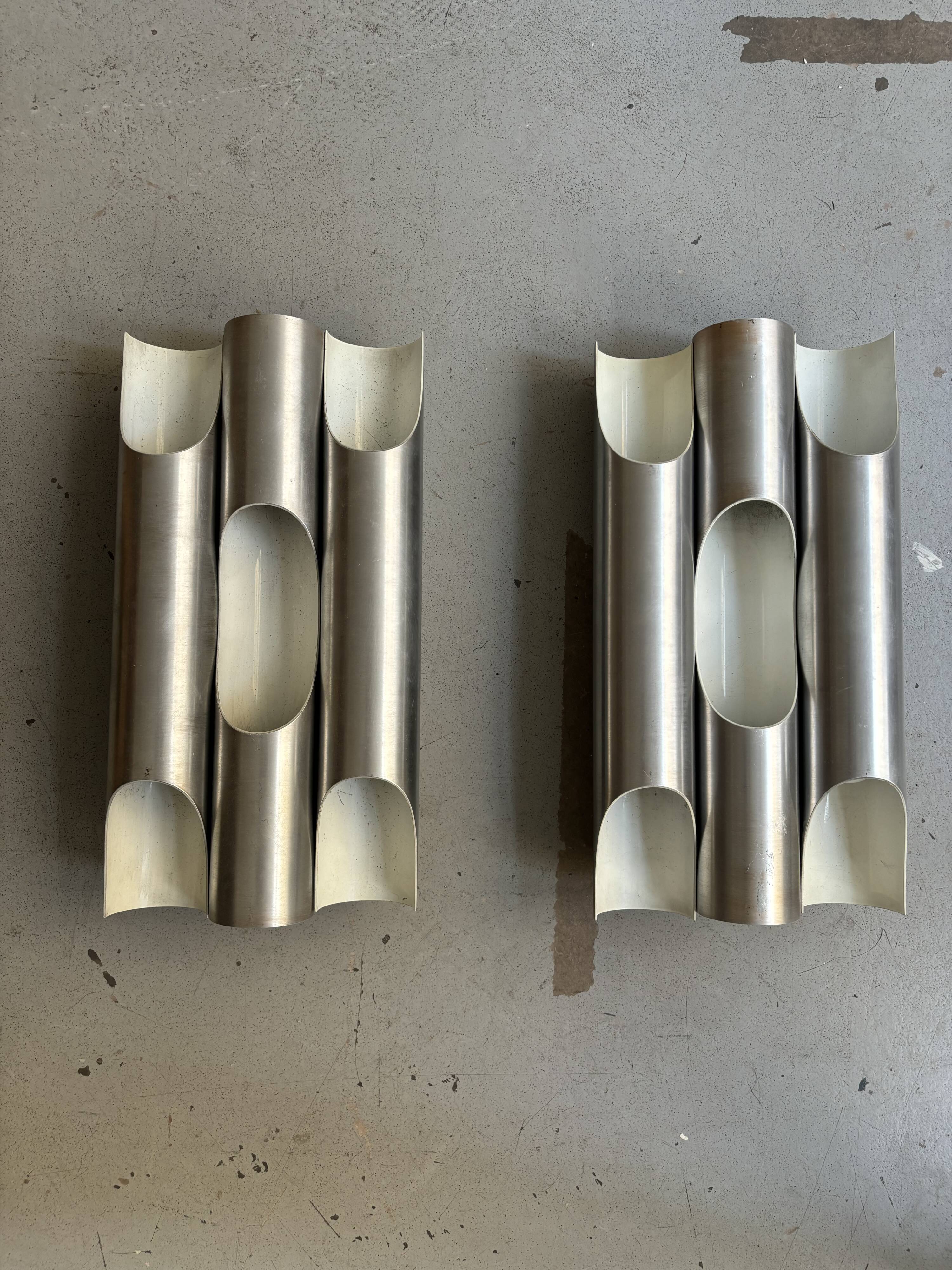 "fuga" wall lamp by Maija Liisa Komulainen for Raak, 1970s.