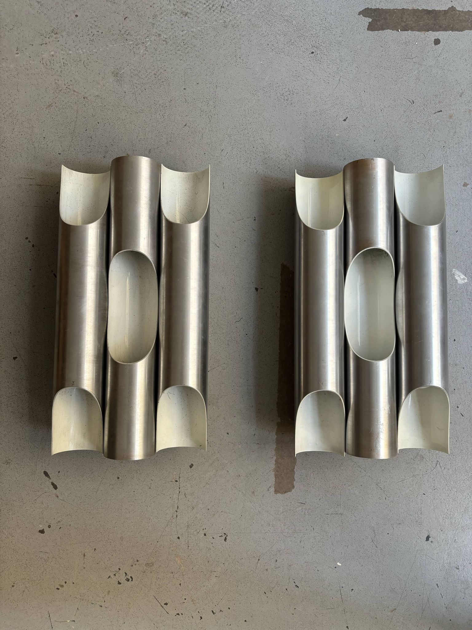 "fuga" wall lamp by Maija Liisa Komulainen for Raak, 1970s.