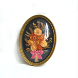 Plant frame with curved glass