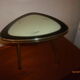 Tripod coffee table glass 1960