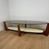 Table basse par Hugues Poignant , 1960/70, France