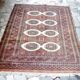 Carpet Boukhara Afghan Vintage 155x123cm.