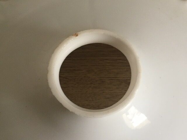 2 opalines for hanging lamp