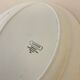 Oval plate with floral pattern - Digoin Sarreguemines - Cannes Collection