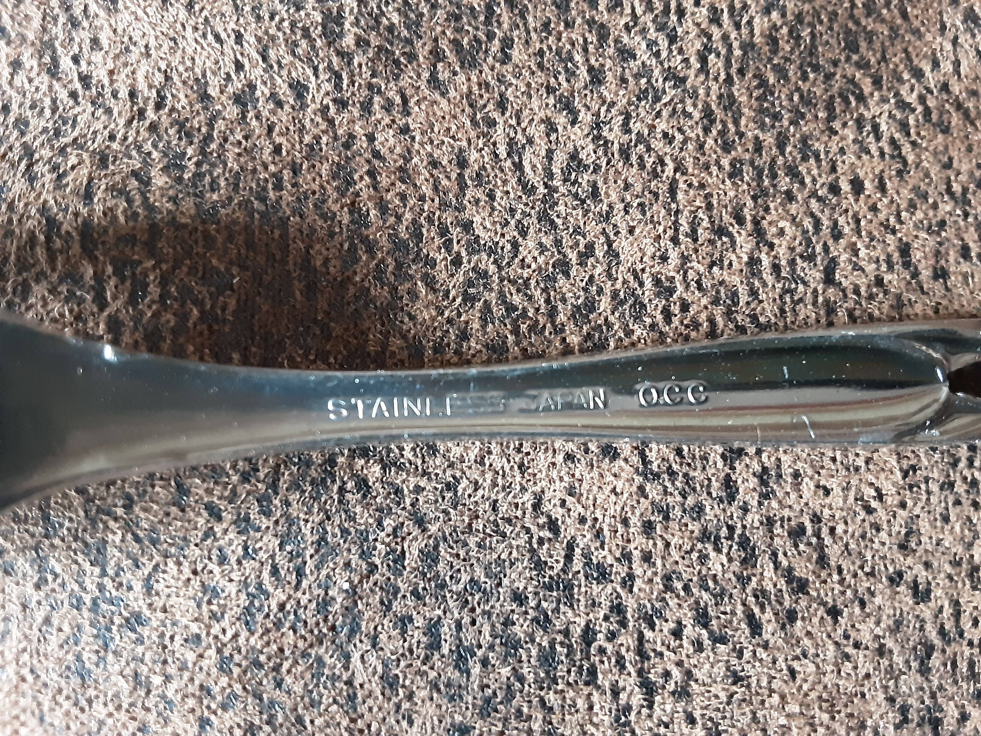 Set of 5 original metal forks