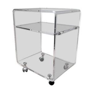 desserte en plexiglass