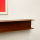 Wall shelf by Walter Wirz for Wilhelm Renz, Germany