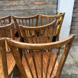 (Lot) 13 Stamped Baumann Chairs