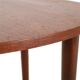 Round Winge Møbler “No. 31” teak coffee table / Mid-century Danish modern design / 1960s