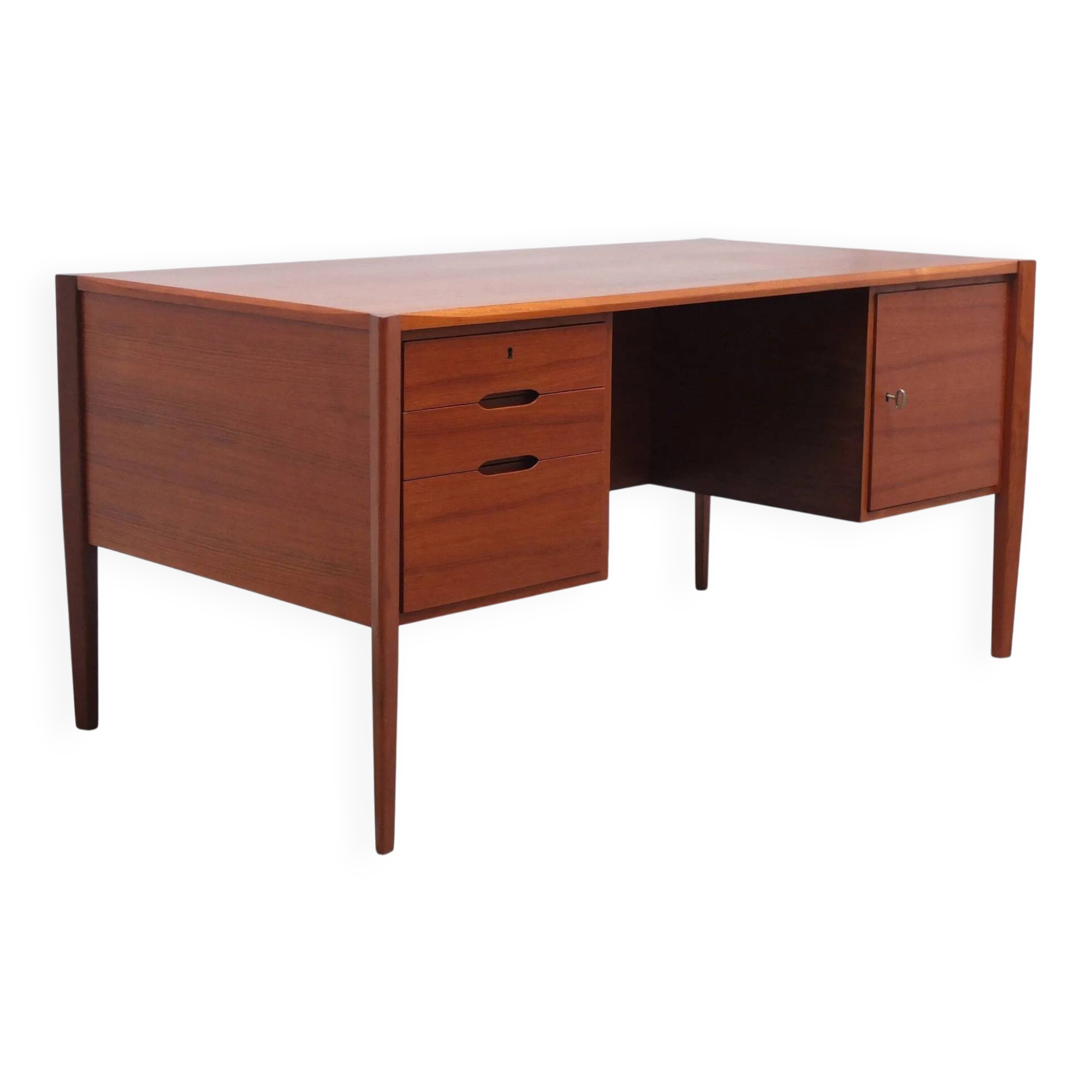 Freestanding desk with Bookshelf by Wilhelm Renz, 1960s