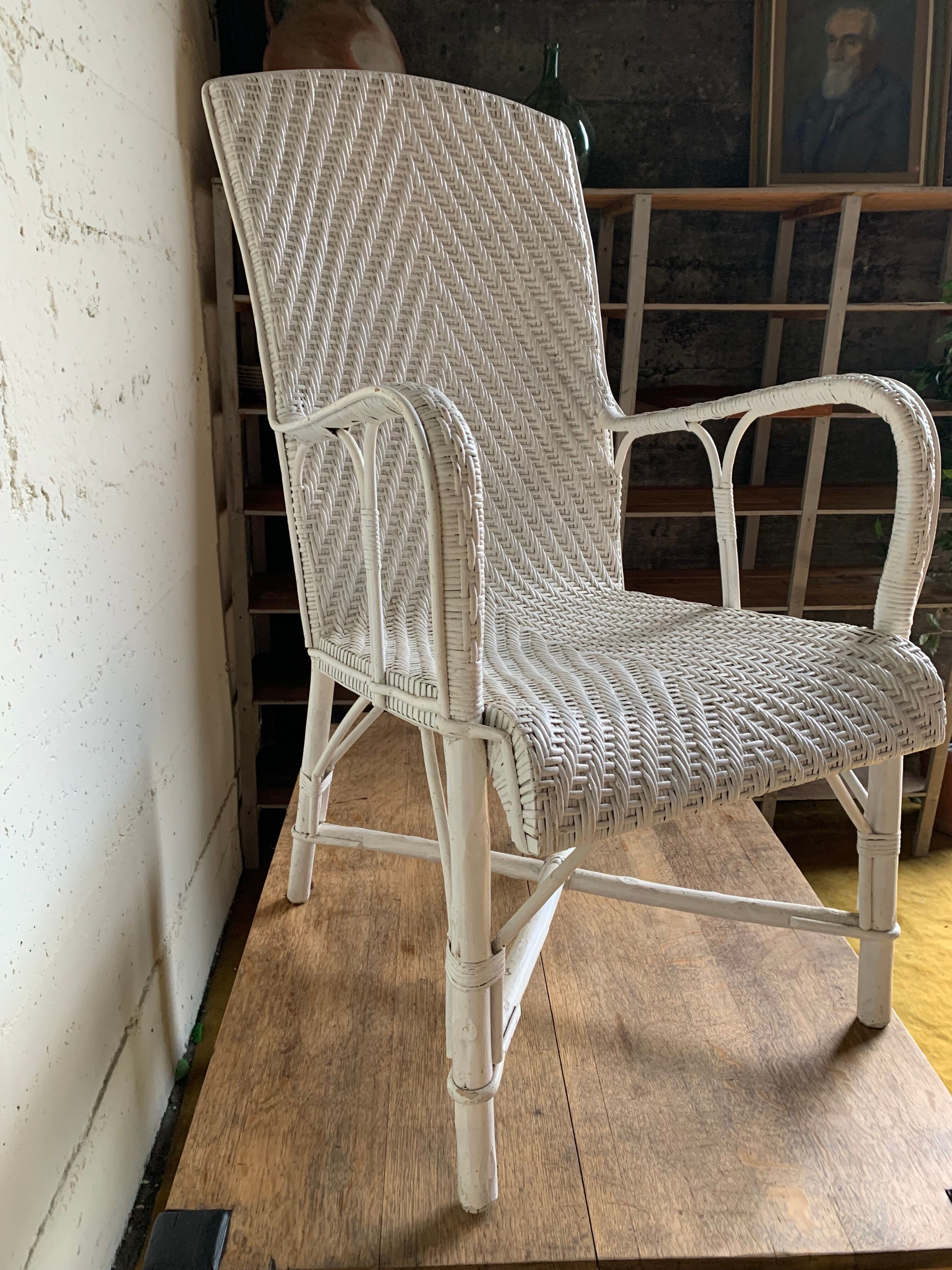 Rattan armchair from the 70s