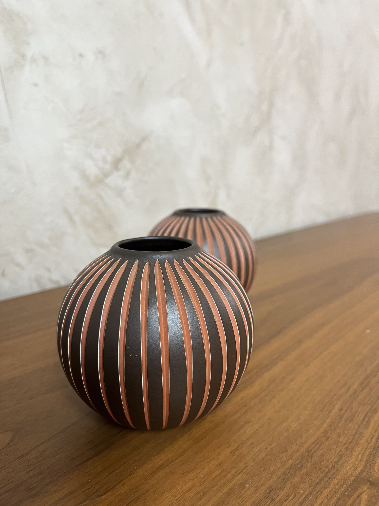 Vases « Kerbschnitt », Wormser