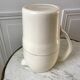Toilet service in terre de fer longchamp cream with golden edging 40s-50s