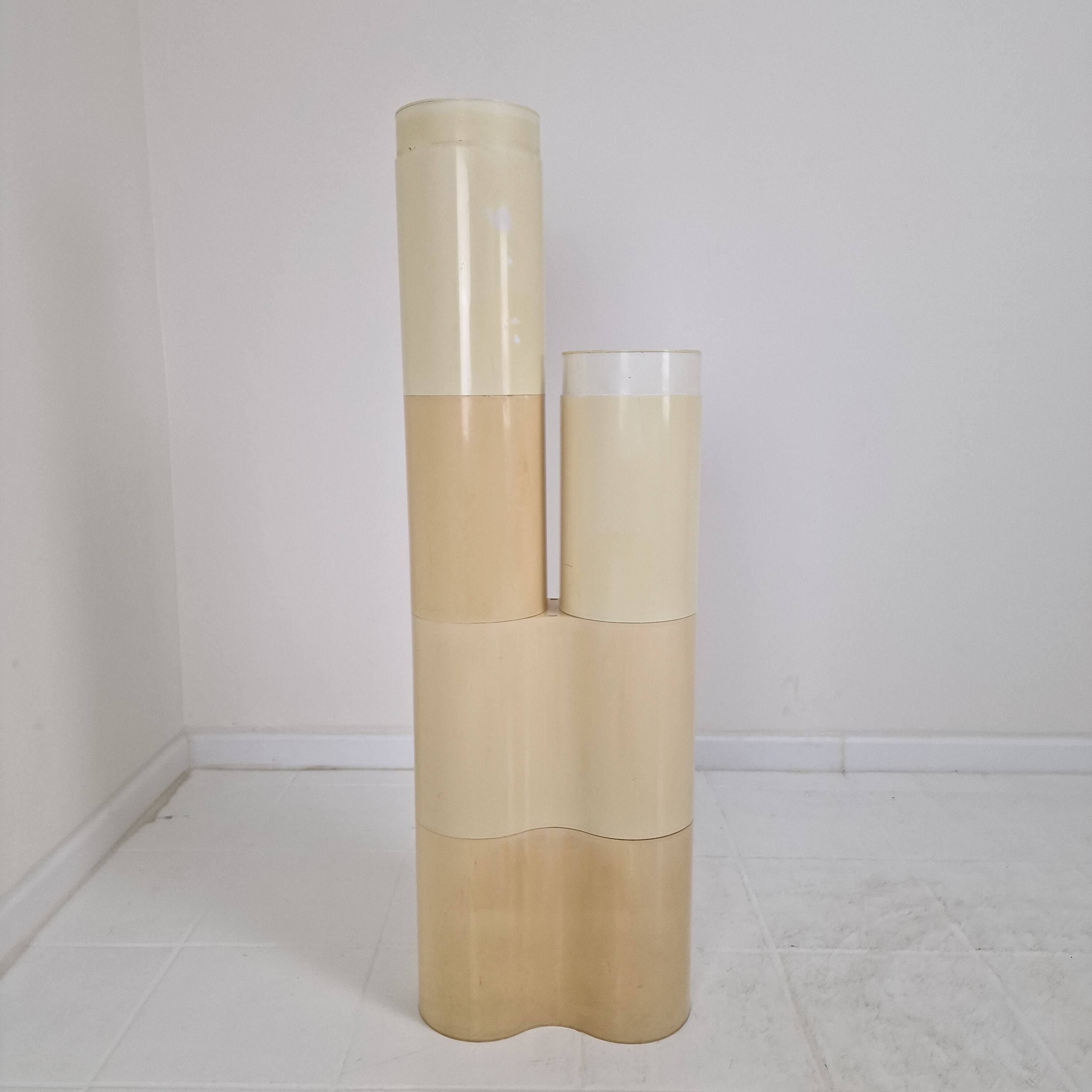 Pierluigi Spadolini for Kartell, Fiocco Composable Pedestal/Plant Stand