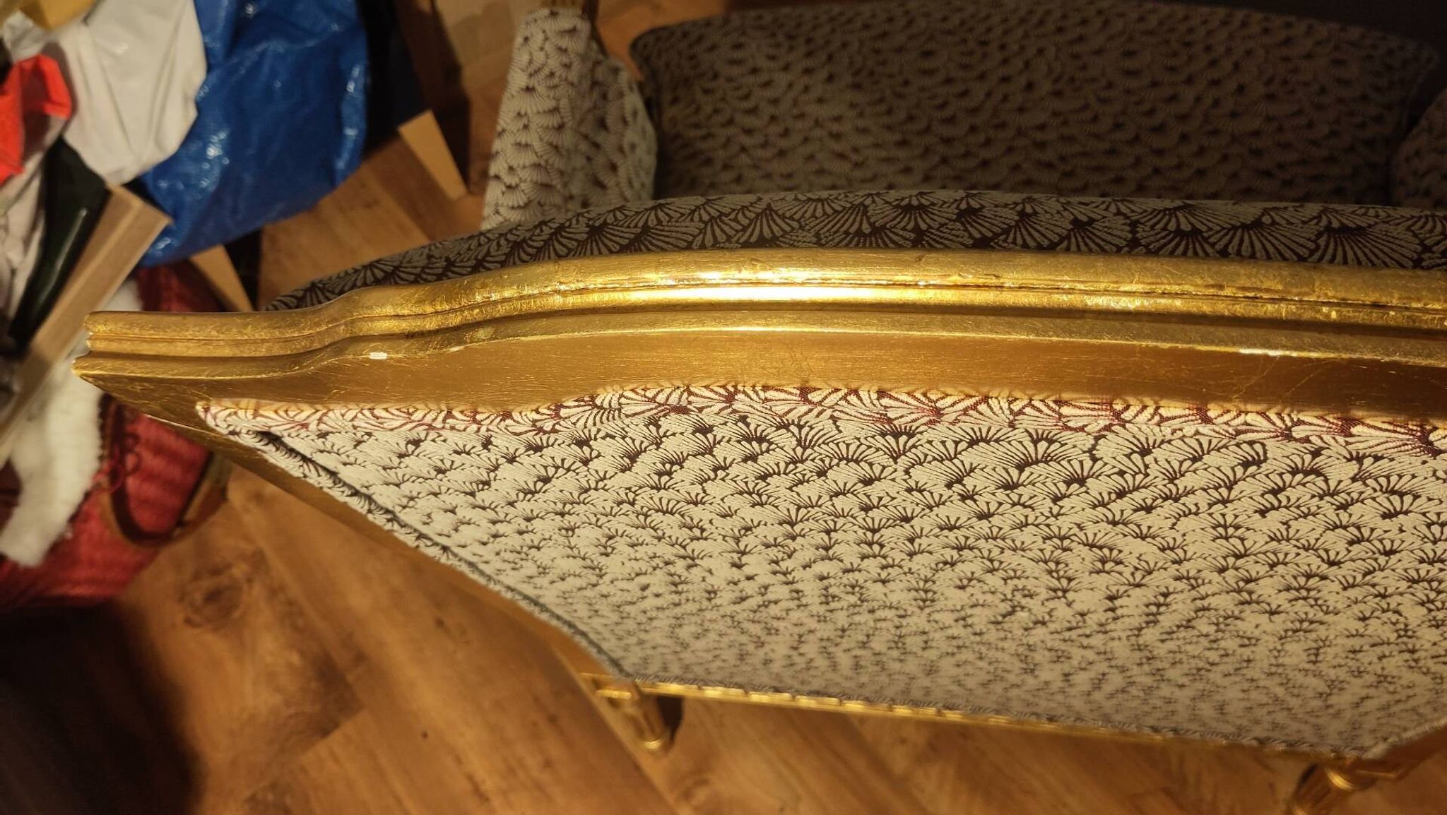 Modernised Louis XVI style armchair