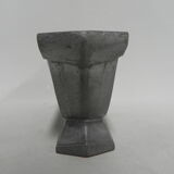 Aluminum art deco vase