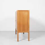 Midcentury Danish cabinet in oak by Kurt Østervig for Vamo 1960s
