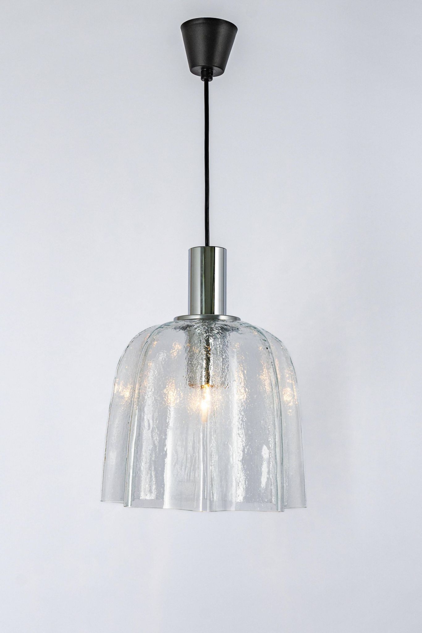 Glass Pendant by Limburg, Germany, 1970s