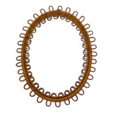 Albini Italian Rattan Mirror
