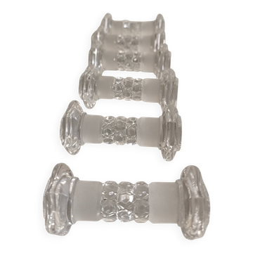 Baccarat : 6 Portes couverts - Reposes couteaux Anciens - Modèle Diamants