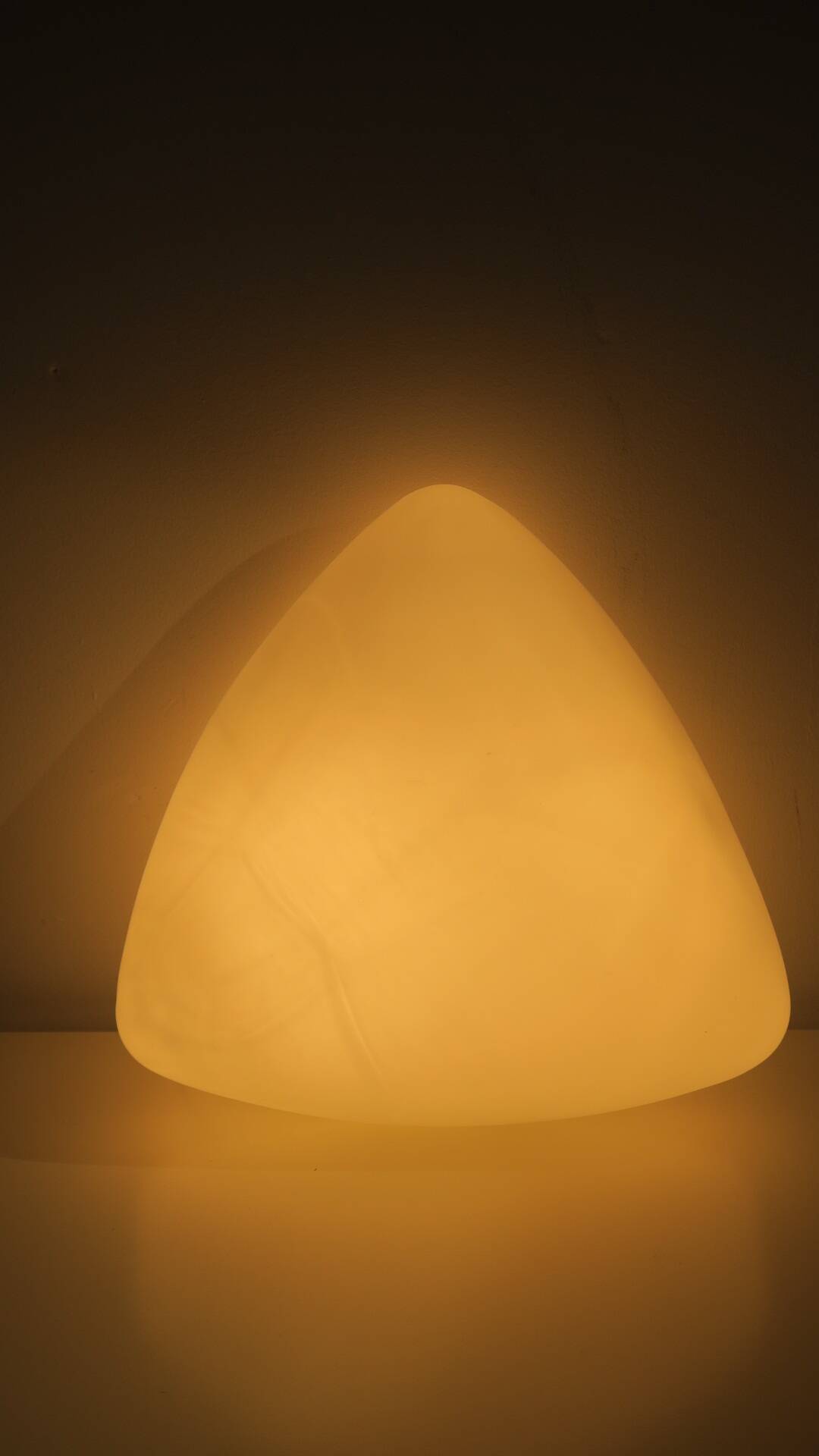 Grand plafonnier opaline