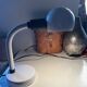 Italian design table lamp, 70s-80s