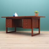 Teak desk, Danish design, 1970s, production: Denmark