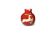 Mini red ceramic vase from Iznik Christmas